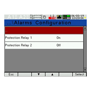 Mode of supervisory relay for alarm outputs for ND30, ND30IoT meters